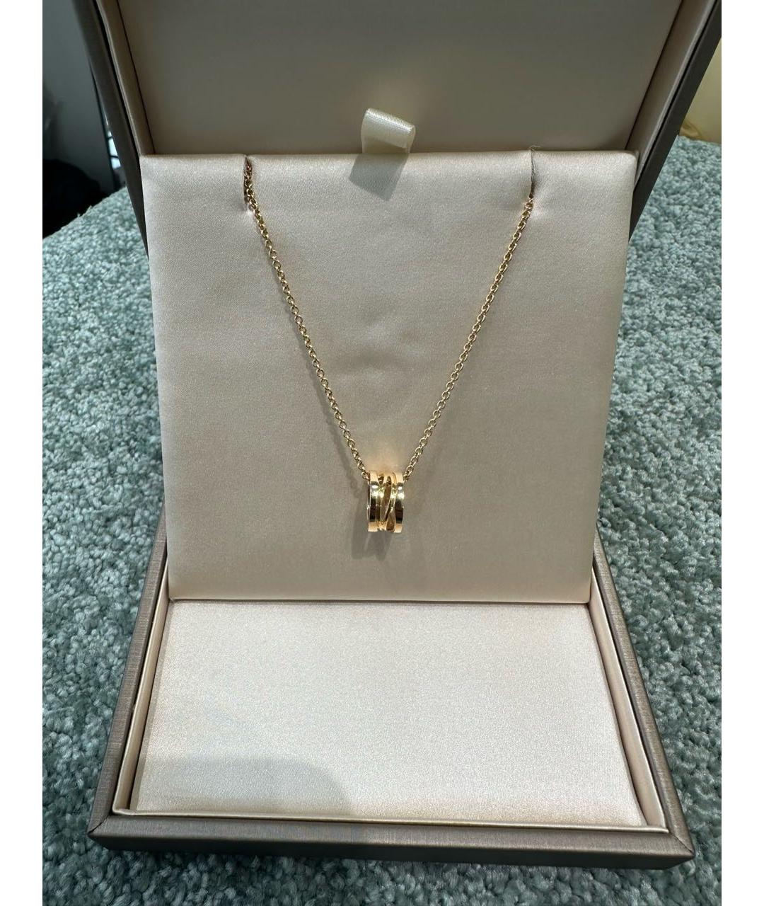BVLGARI Золотая подвеска из розового золота, фото 2