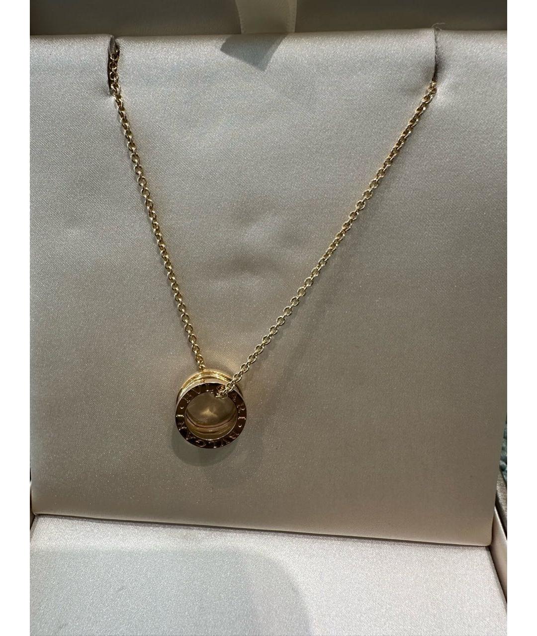 BVLGARI Золотая подвеска из розового золота, фото 4