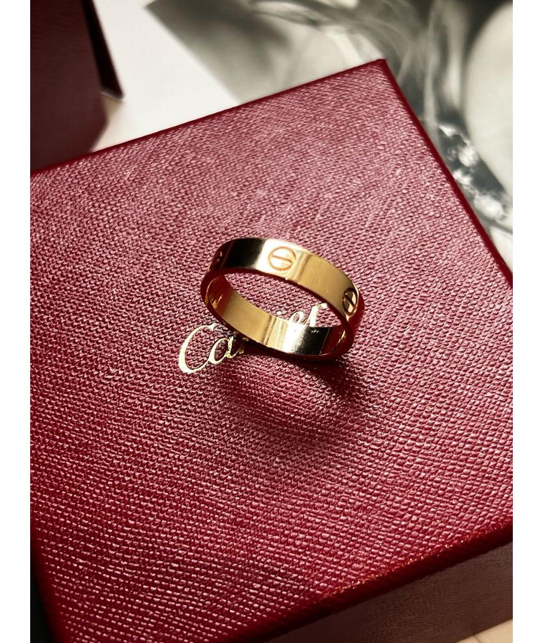 CARTIER Золотое кольцо, фото 2