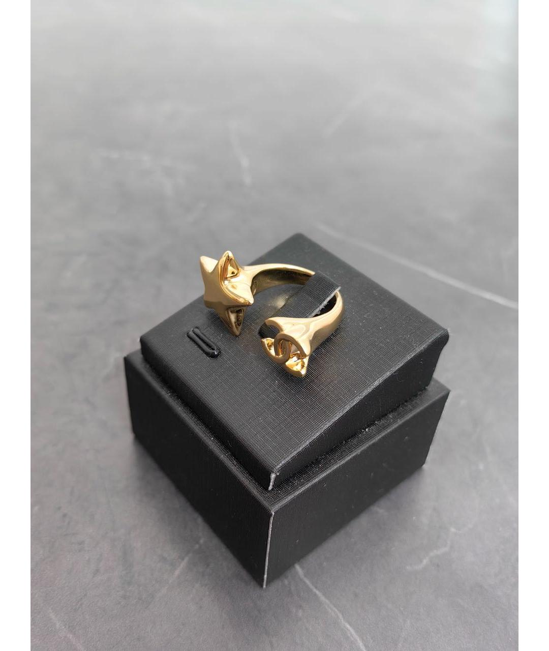 CHANEL Золотое кольцо, фото 2