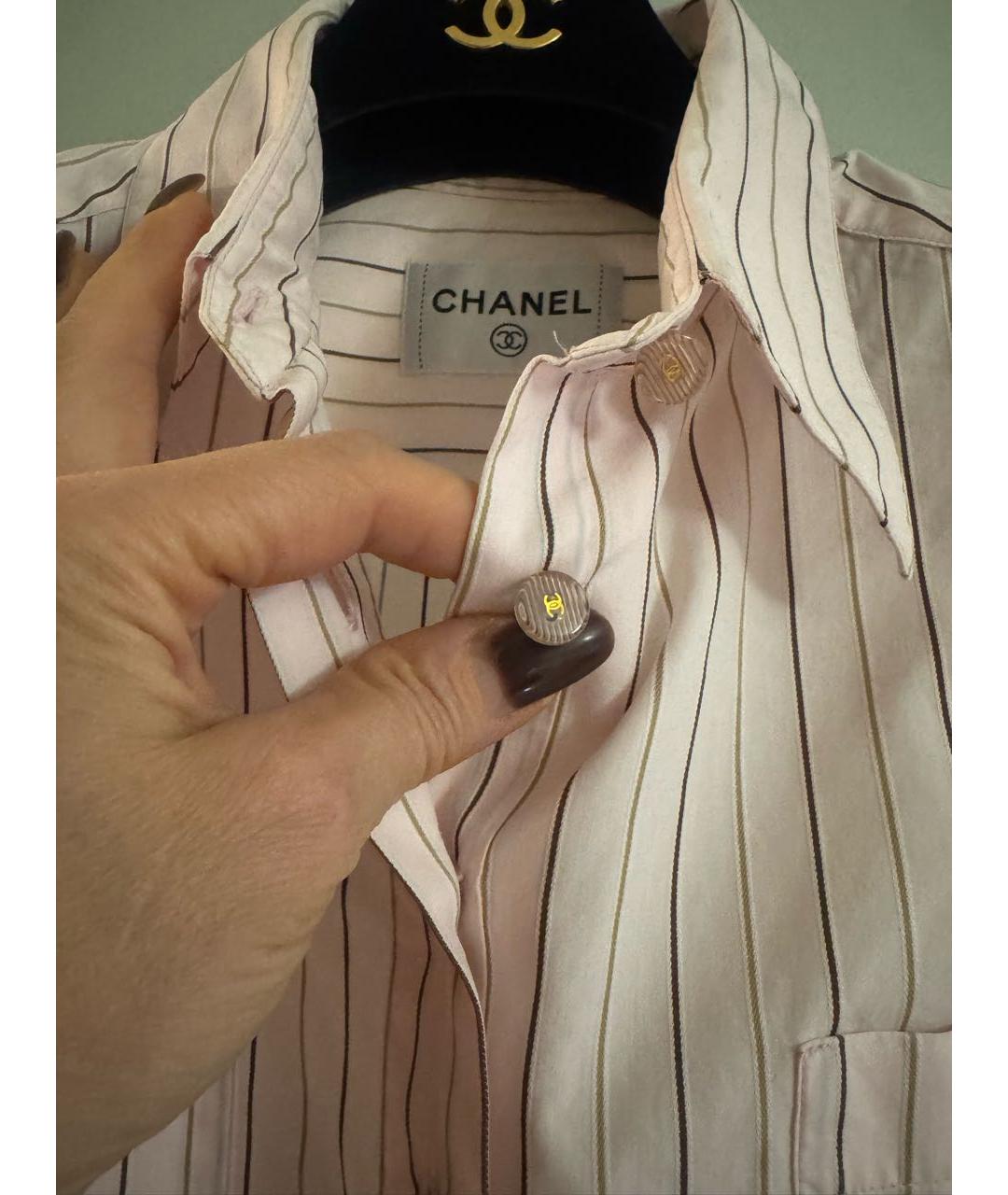 CHANEL Хлопковая рубашка, фото 3