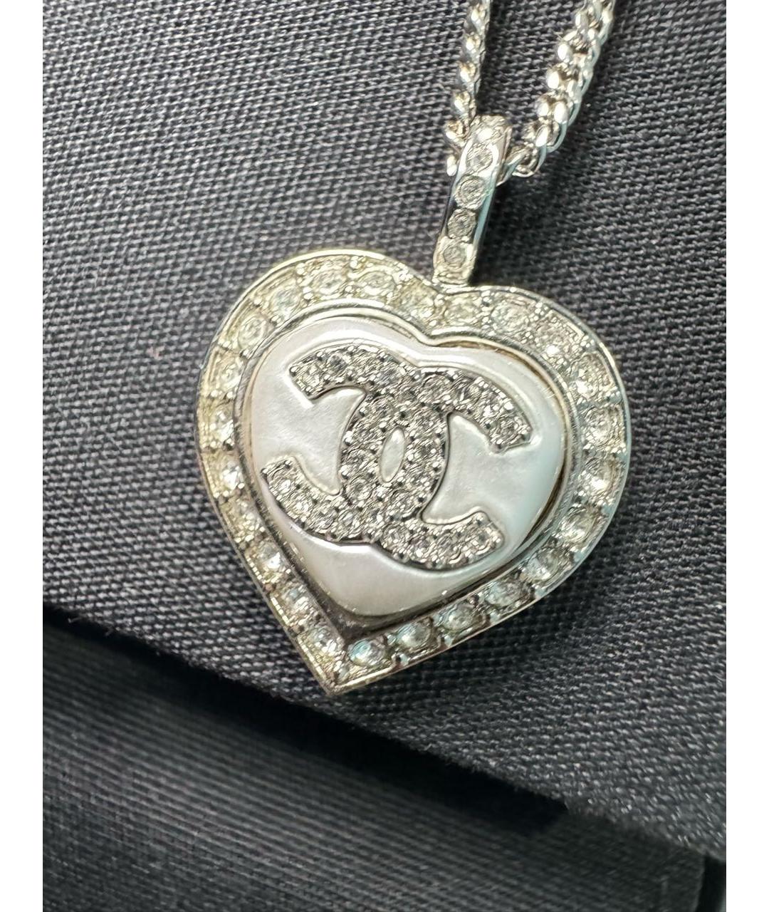 CHANEL Серебряное колье, фото 8