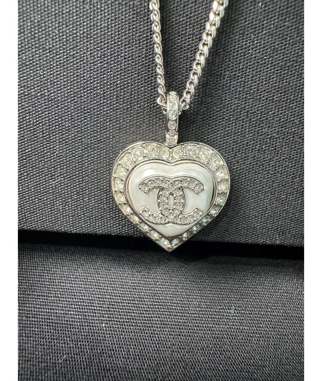 CHANEL Серебряное колье, фото 6