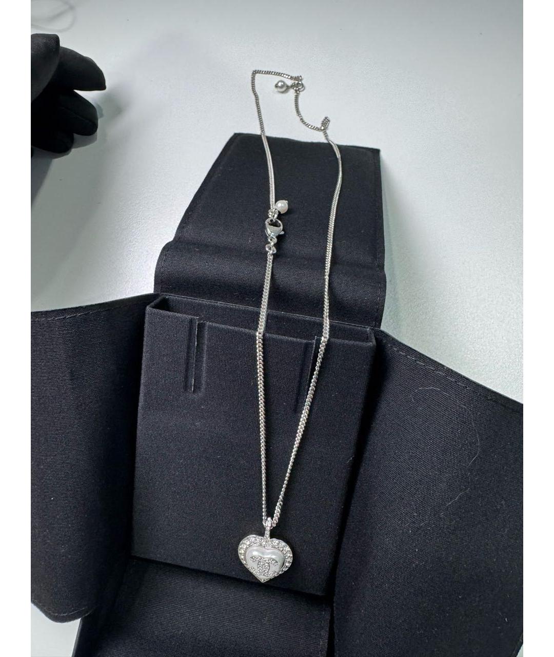 CHANEL Серебряное колье, фото 4
