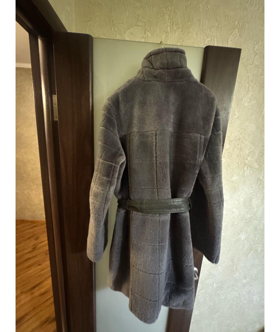 ESCADA Серая шуба, фото 2