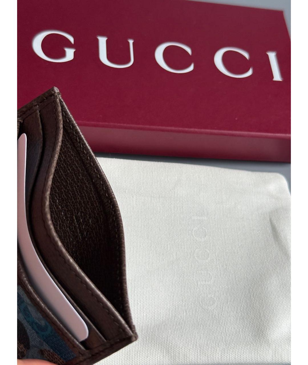 GUCCI Мульти кожаный кардхолдер, фото 6
