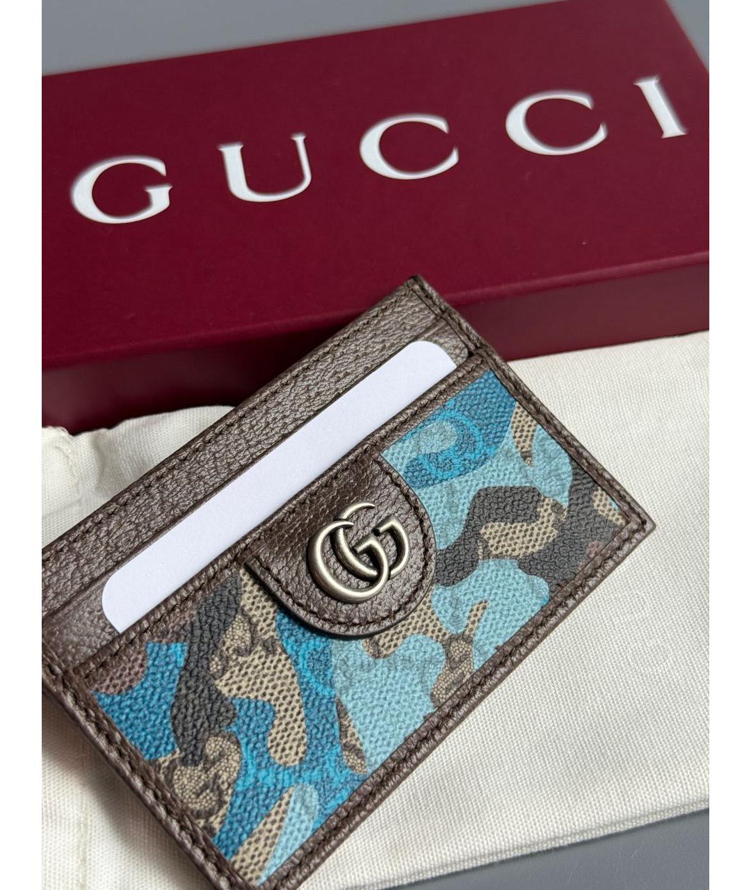 GUCCI Мульти кожаный кардхолдер, фото 2