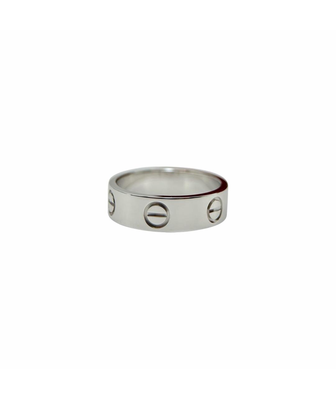 CARTIER Серебряное кольцо из белого золота, фото 1