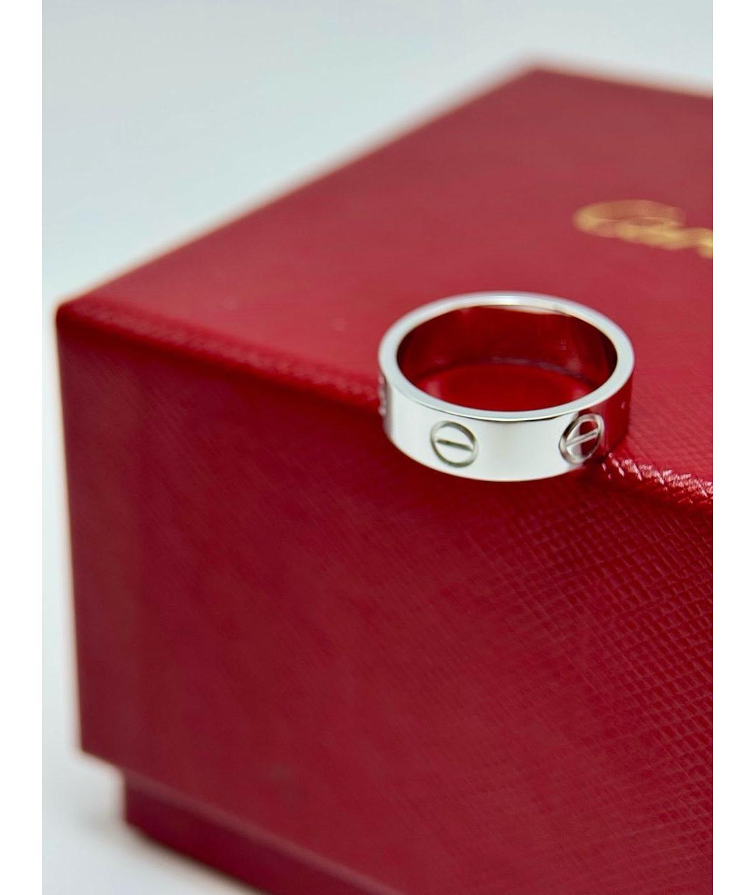 CARTIER Серебряное кольцо из белого золота, фото 2