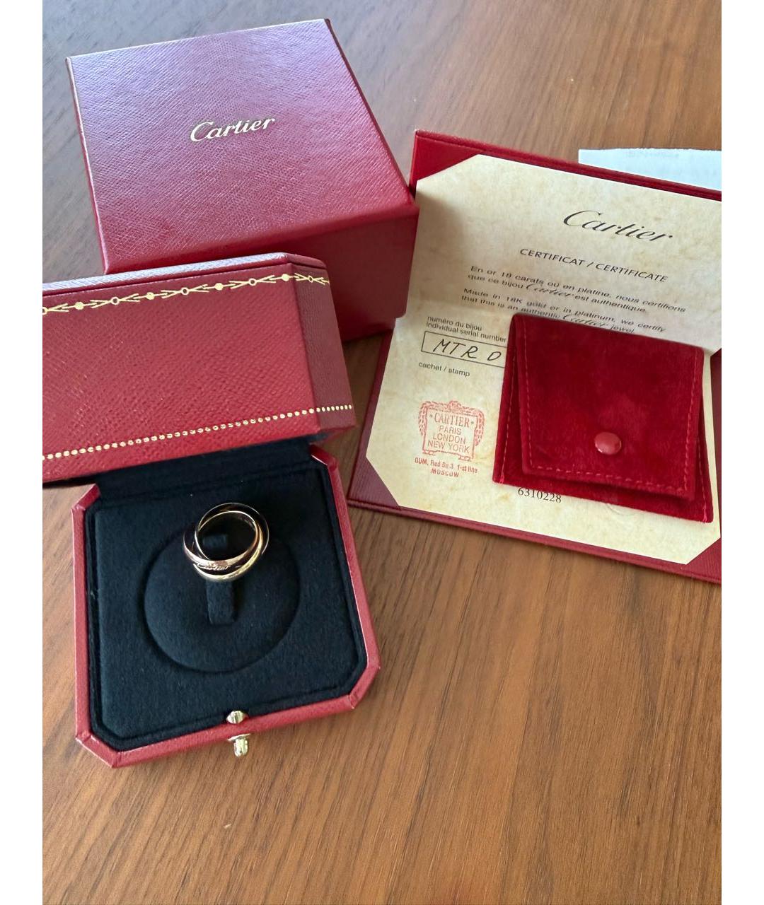 CARTIER Золотое кольцо из розового золота, фото 4