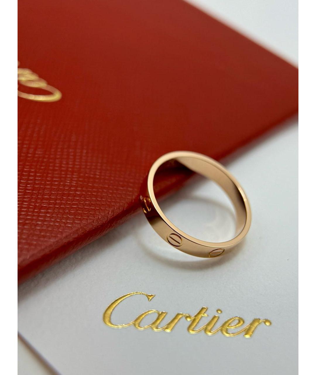 CARTIER Золотое кольцо из розового золота, фото 2