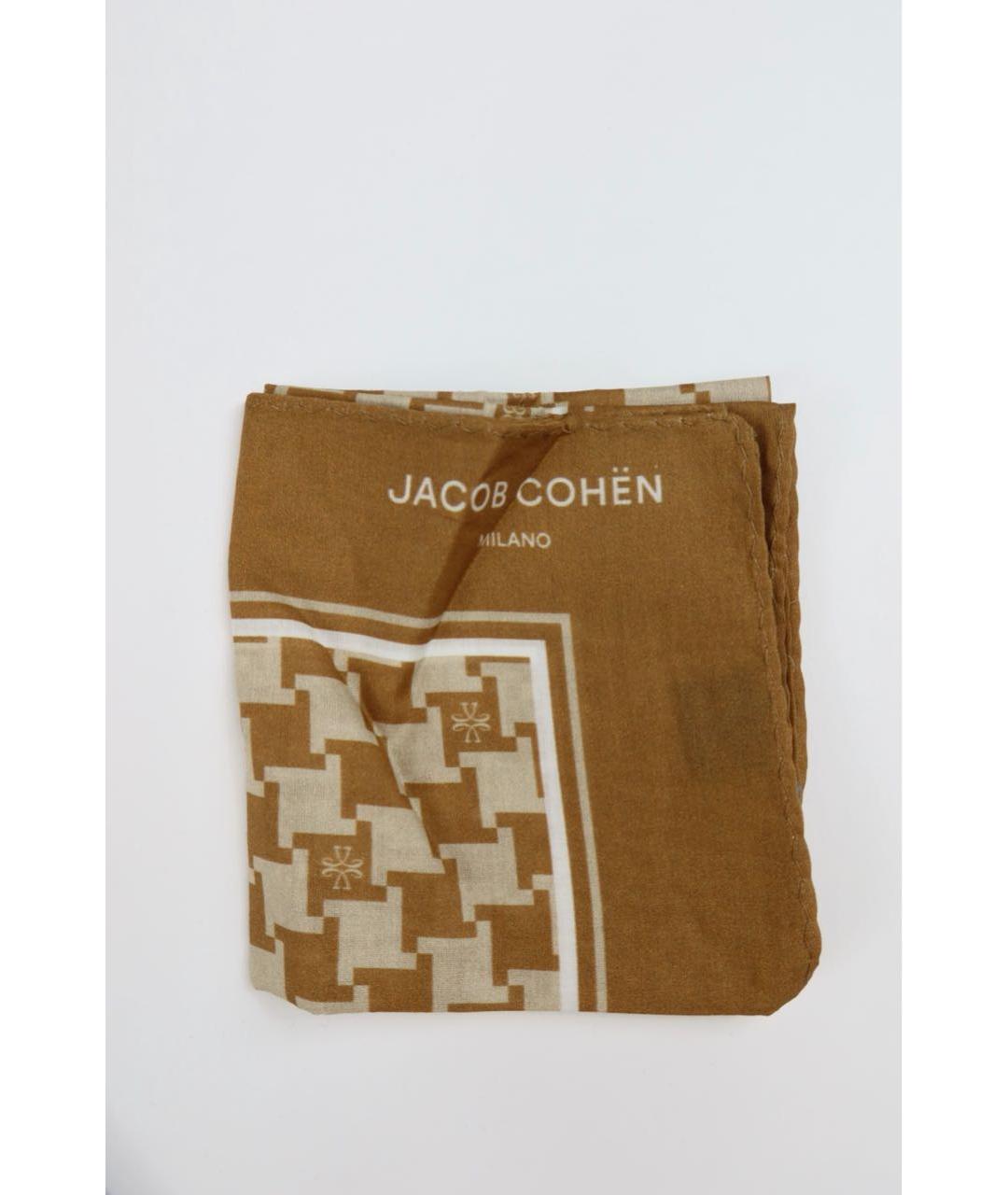 JACOB COHEN Синие хлопковые прямые джинсы, фото 6