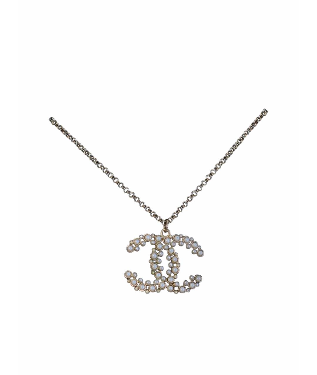 CHANEL Золотое колье, фото 1