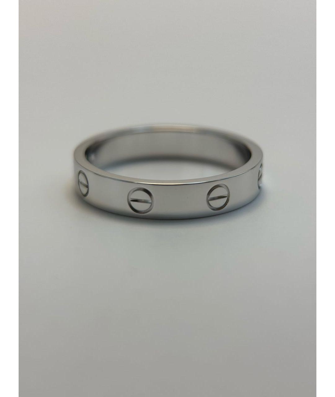 CARTIER Серебряное кольцо из белого золота, фото 2
