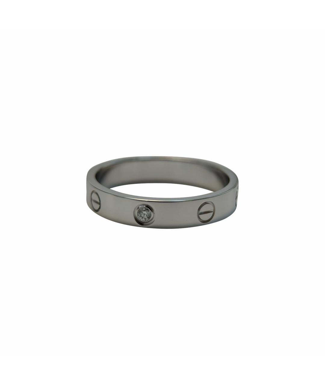 CARTIER Серебряное кольцо из белого золота, фото 1