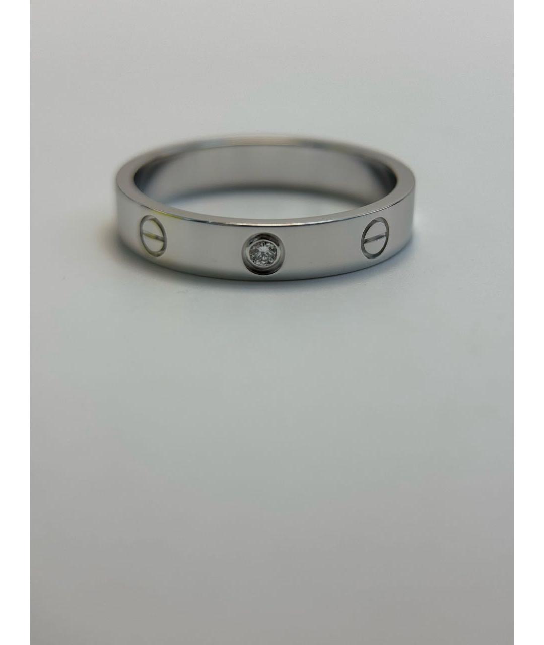 CARTIER Серебряное кольцо из белого золота, фото 6