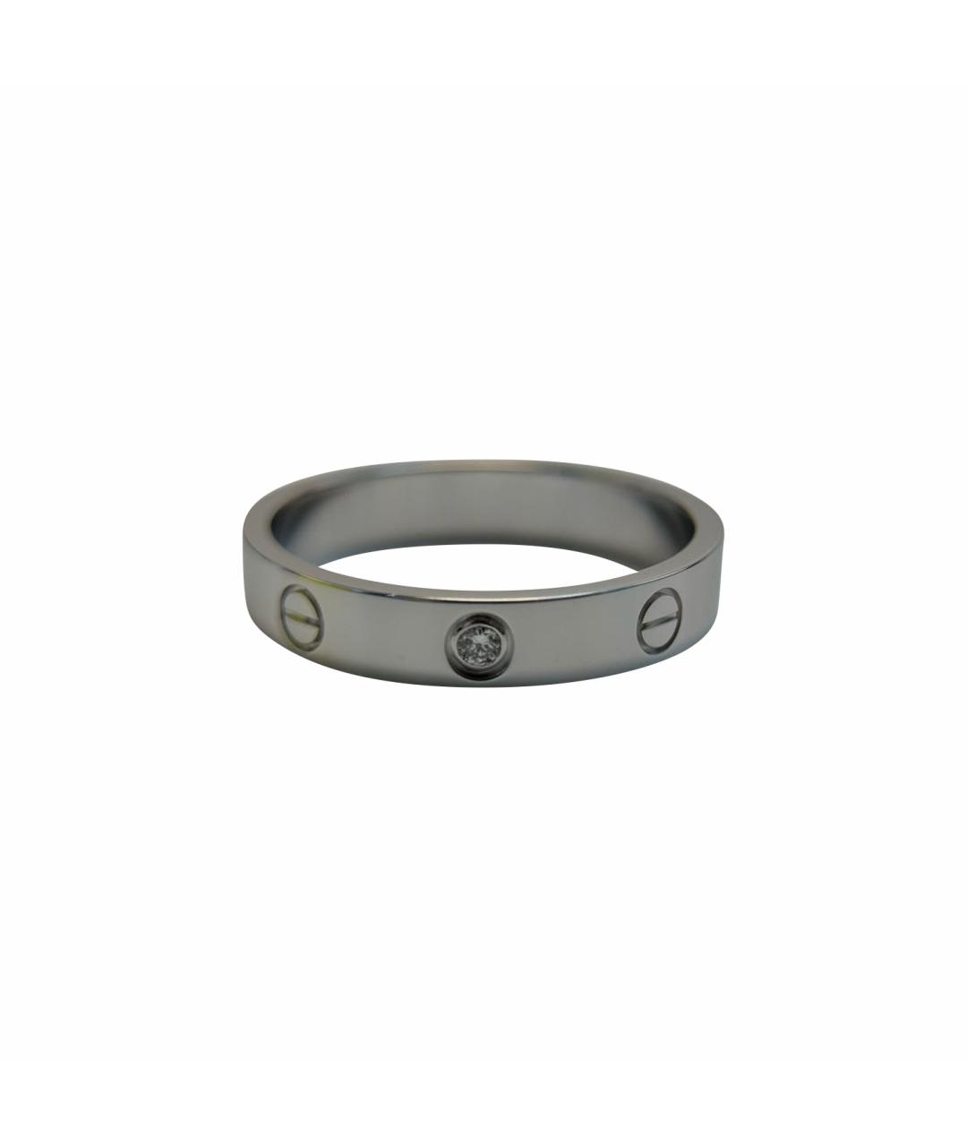 CARTIER Серебряное кольцо из белого золота, фото 1