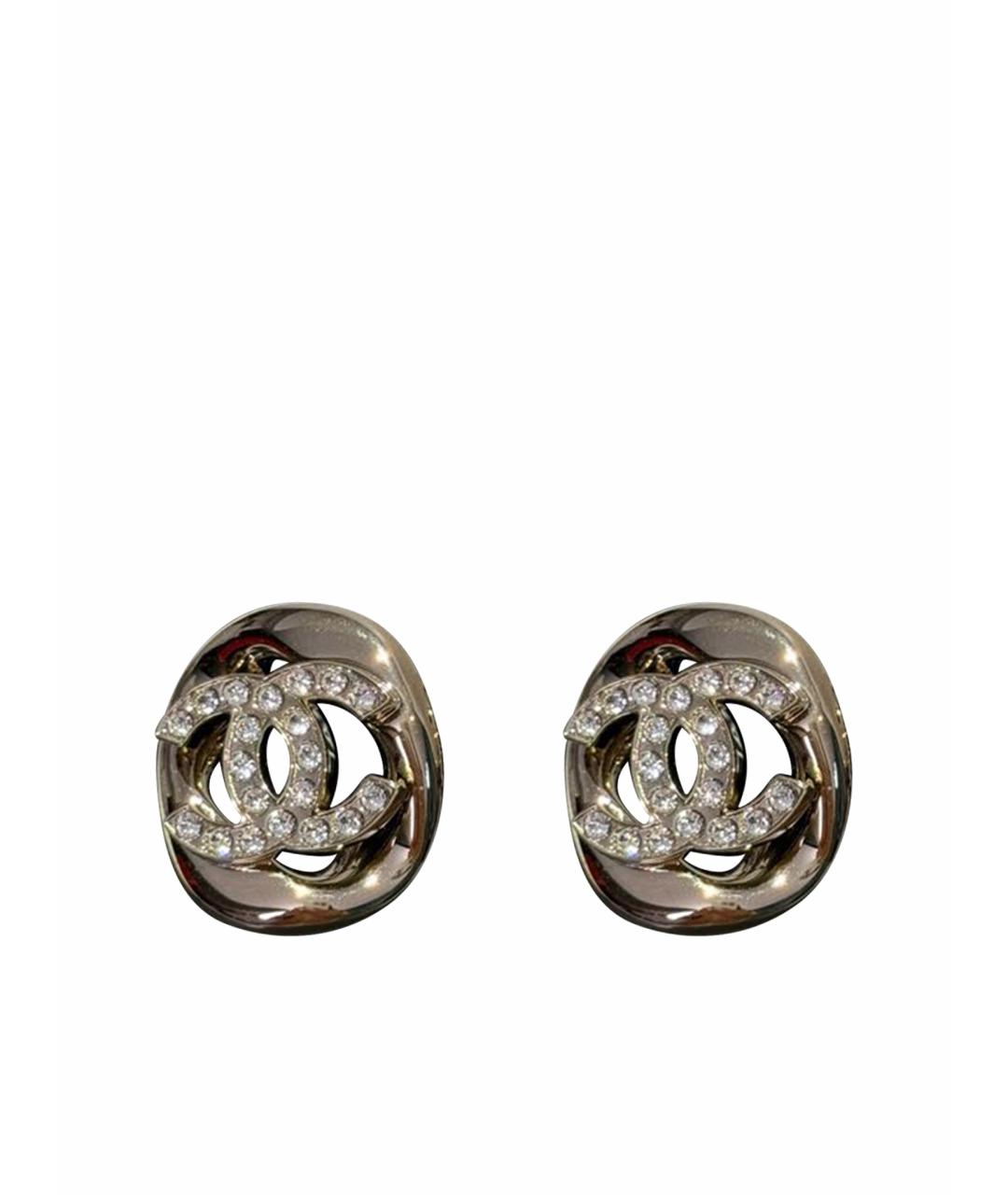 CHANEL Золотые серьги, фото 1
