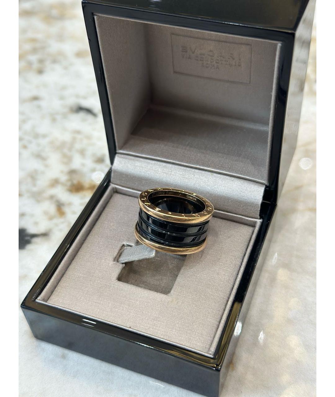 BVLGARI Золотое кольцо из розового золота, фото 2