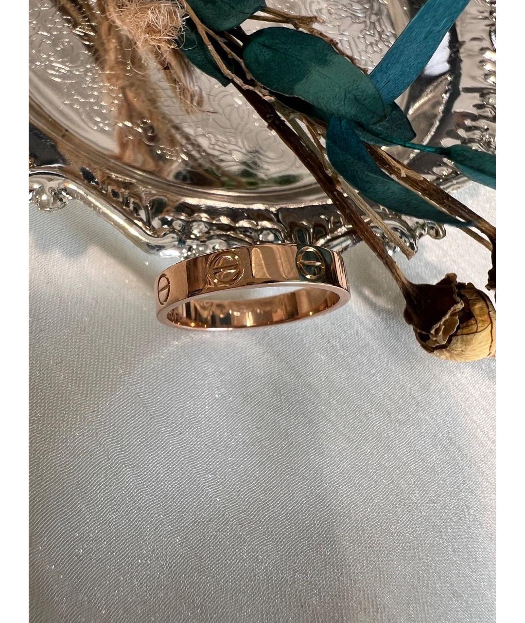 CARTIER Золотое кольцо из розового золота, фото 3