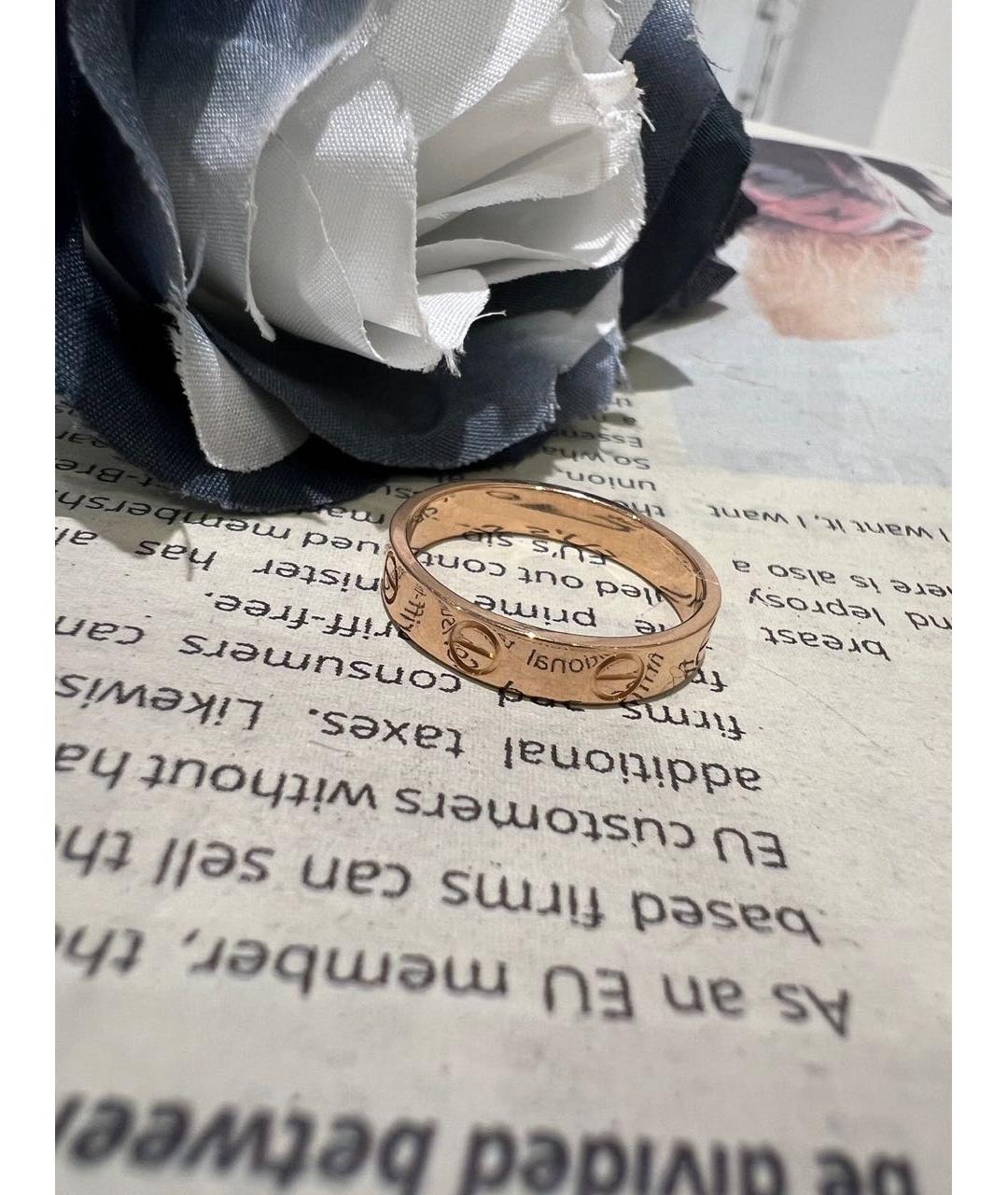 CARTIER Золотое кольцо из розового золота, фото 6
