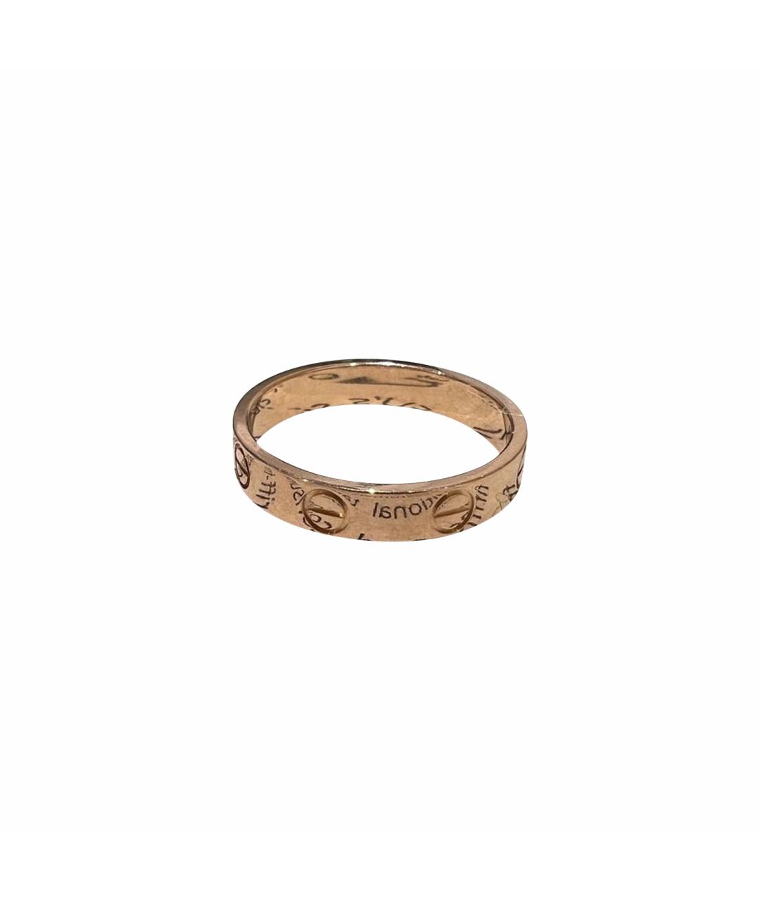 CARTIER Золотое кольцо из розового золота, фото 7