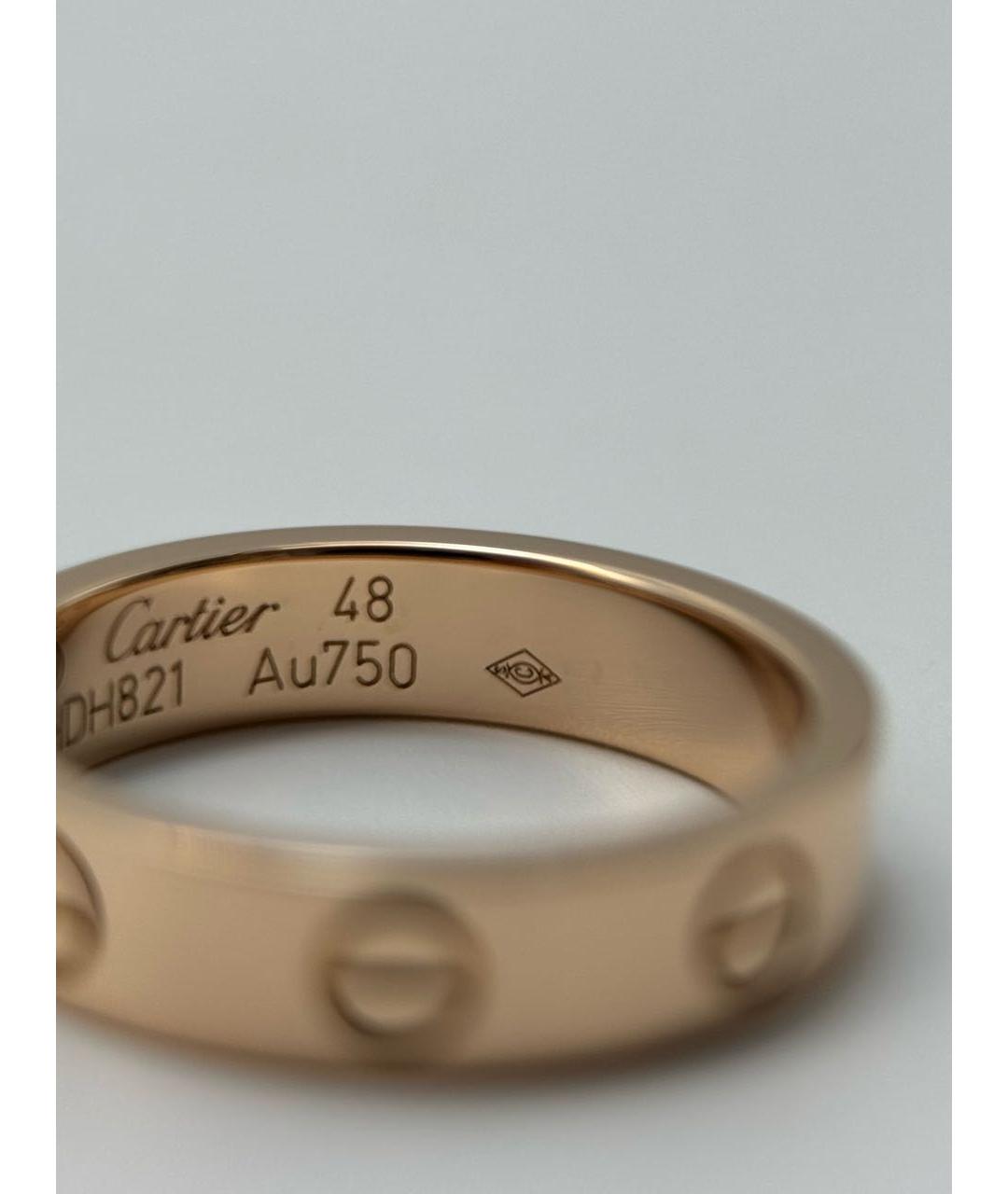 CARTIER Золотое кольцо из розового золота, фото 7