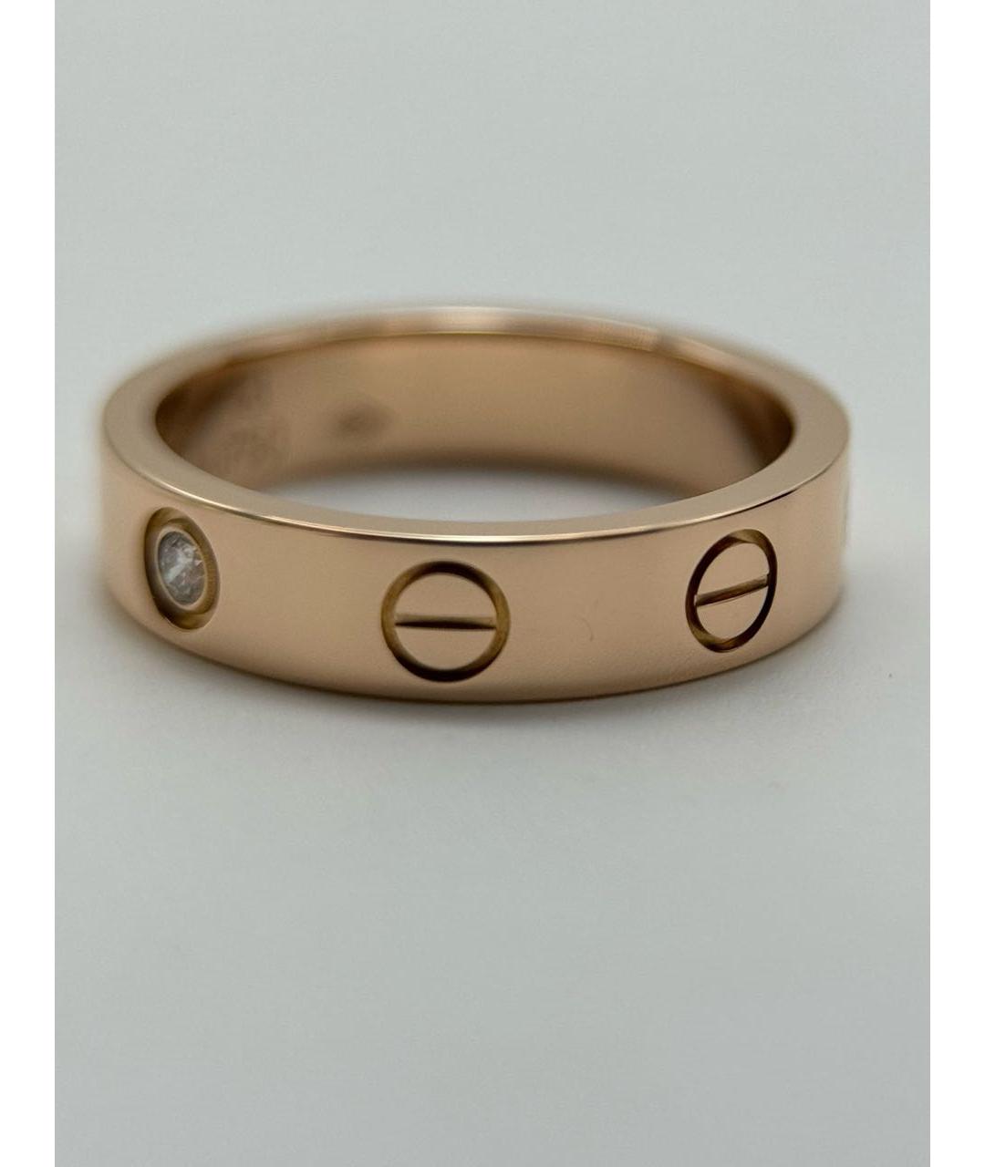 CARTIER Золотое кольцо из розового золота, фото 2