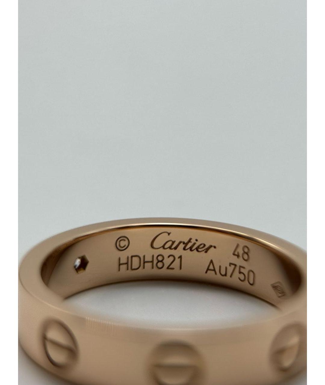 CARTIER Золотое кольцо из розового золота, фото 6