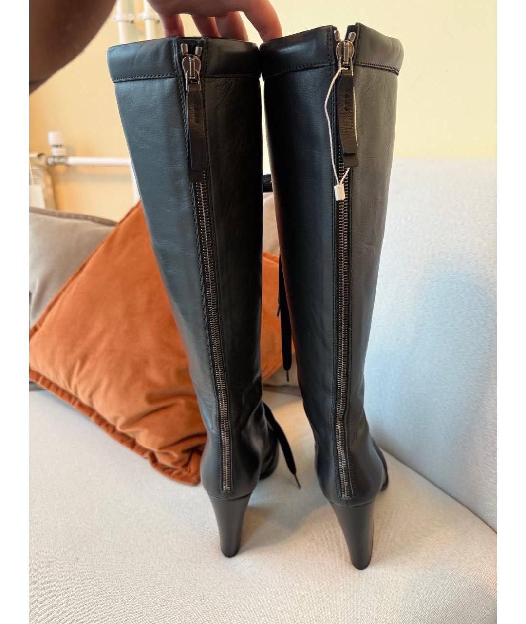 MAX MARA Кожаные сапоги, фото 3