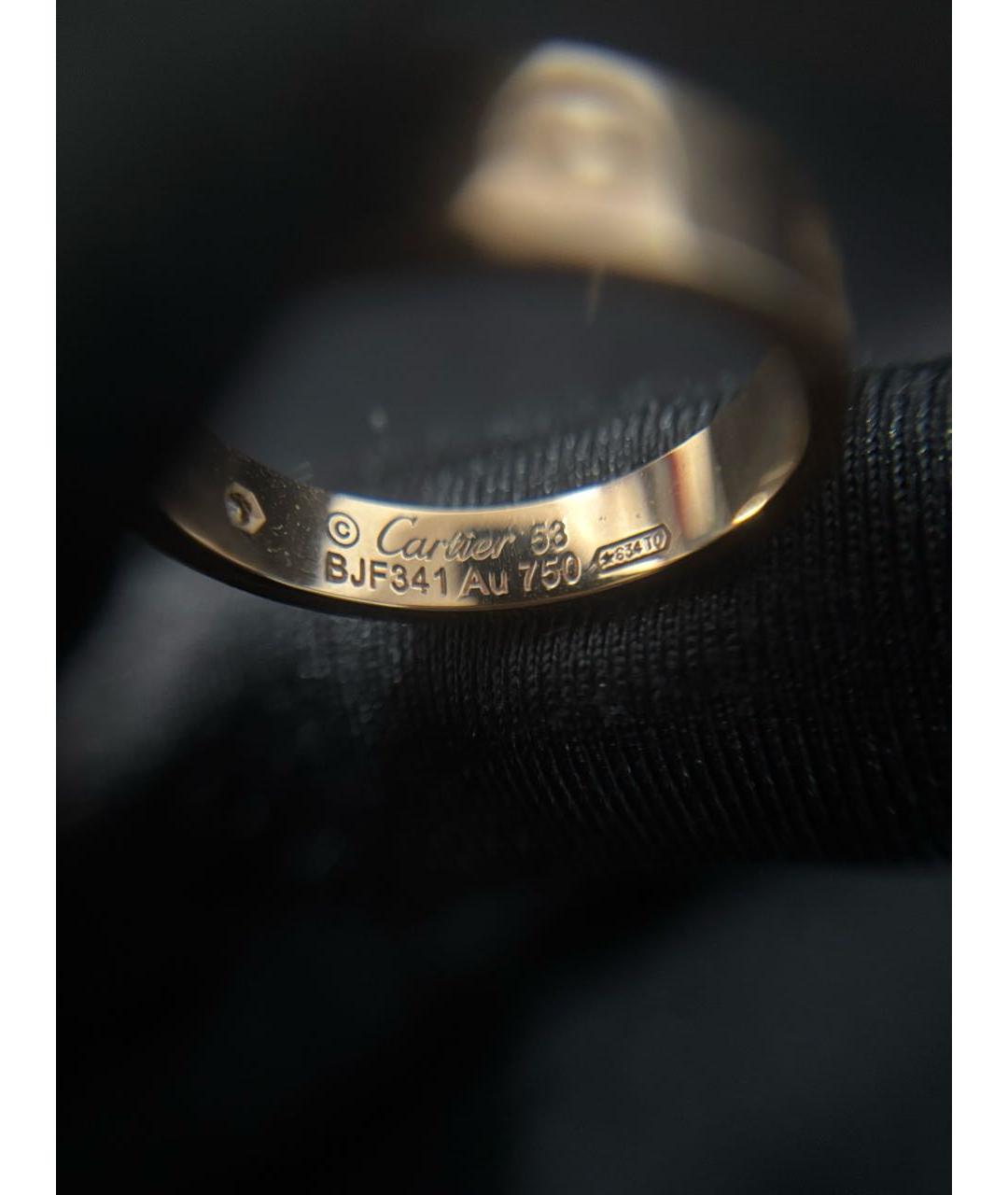 CARTIER Золотое кольцо из розового золота, фото 5