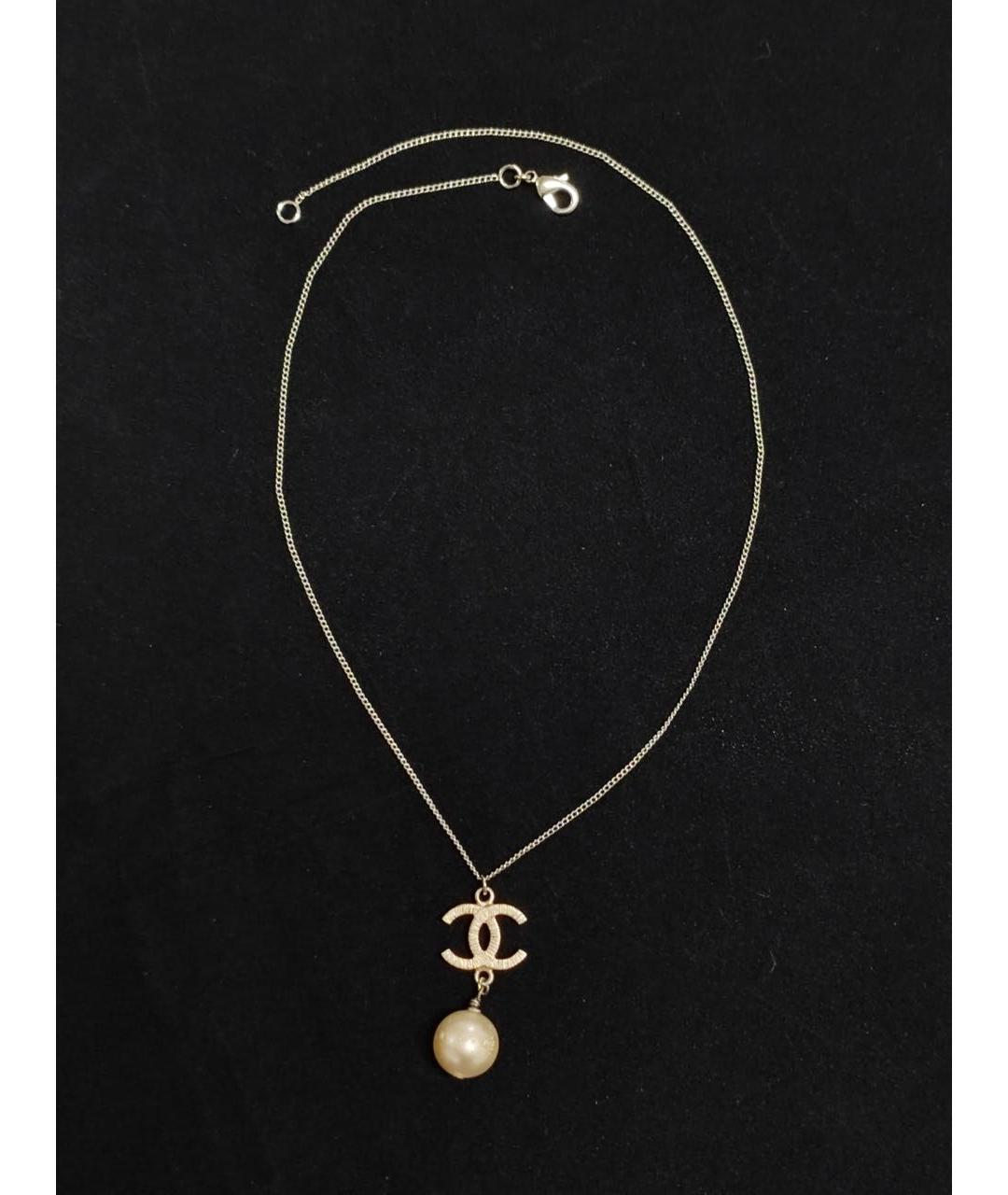 CHANEL Золотое колье, фото 6