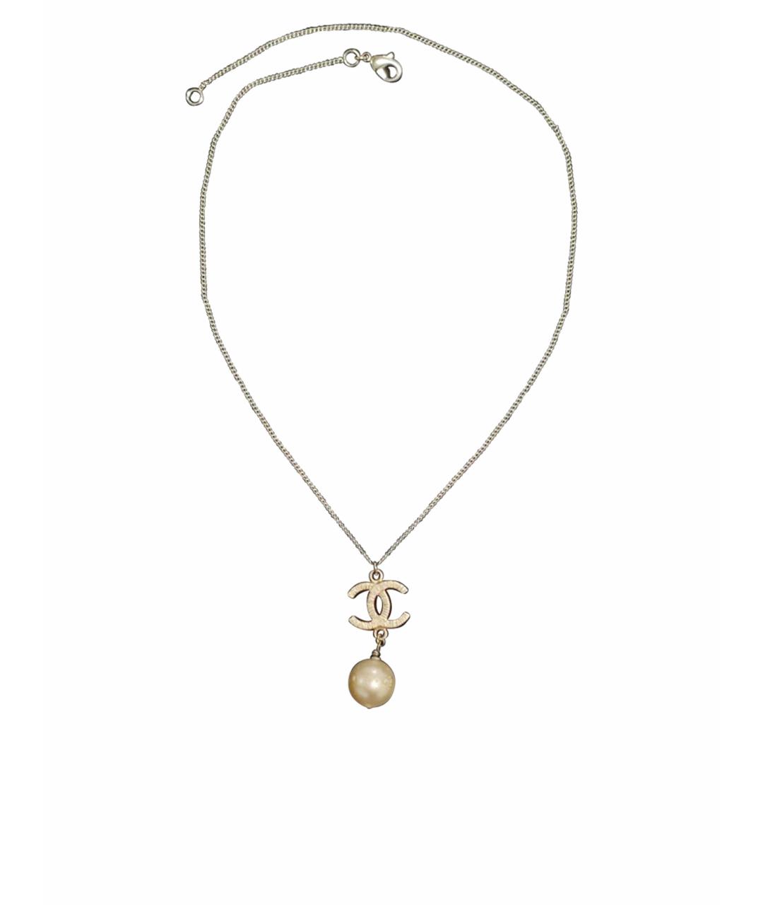 CHANEL Золотое колье, фото 1