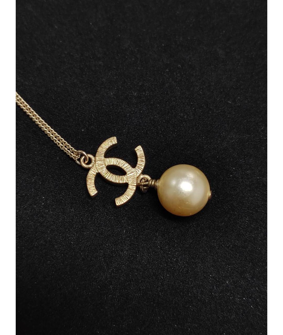 CHANEL Золотое колье, фото 4