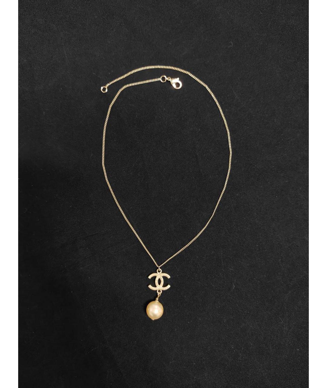 CHANEL Золотое колье, фото 5