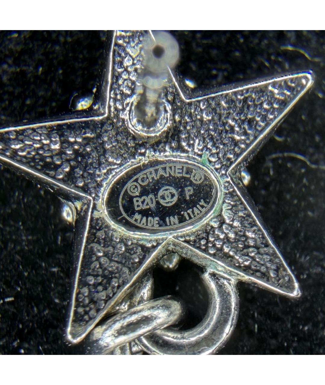 CHANEL Серебряные серьги, фото 4