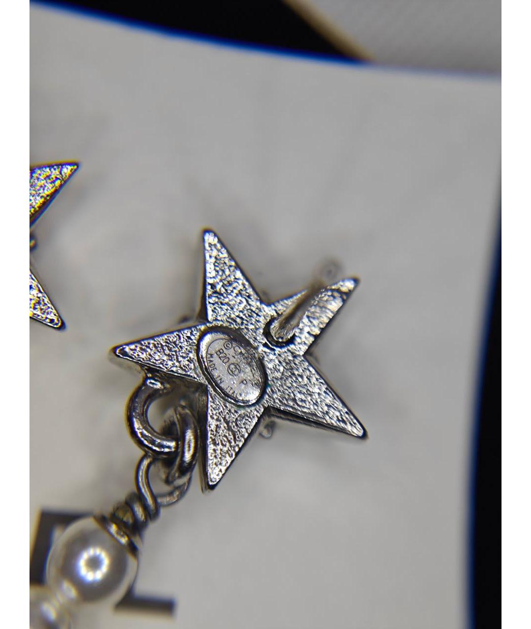 CHANEL Серебряные серьги, фото 8