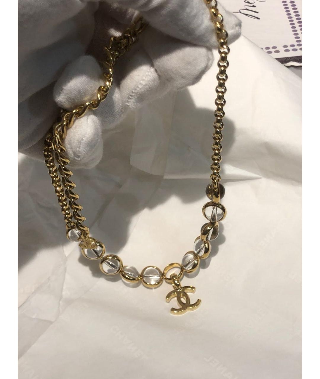CHANEL Золотой чокер, фото 6