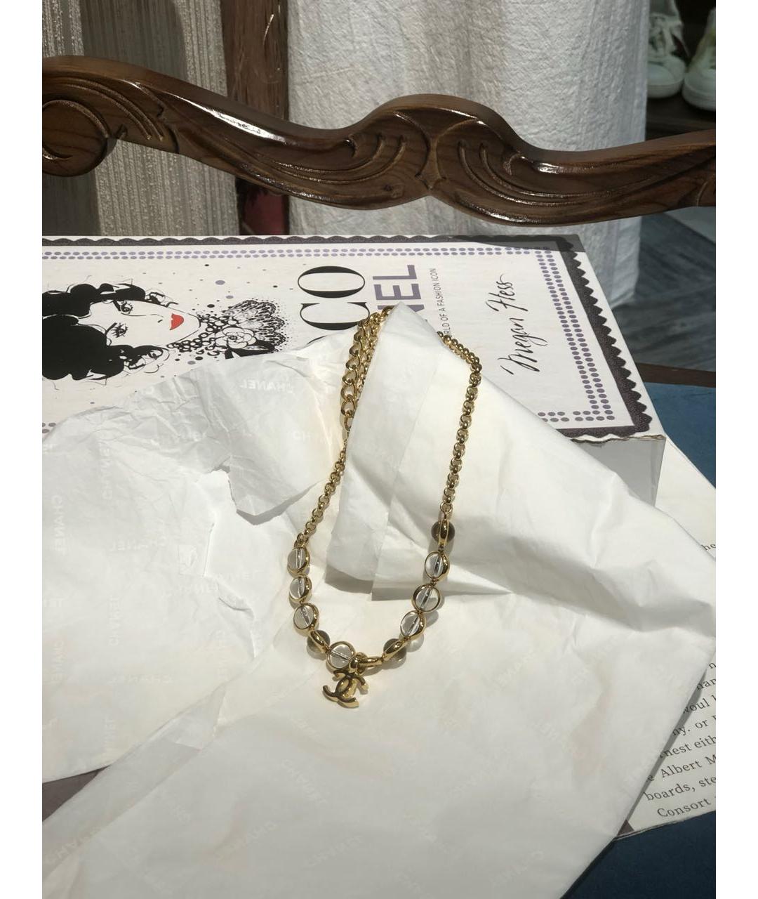 CHANEL Золотой чокер, фото 4
