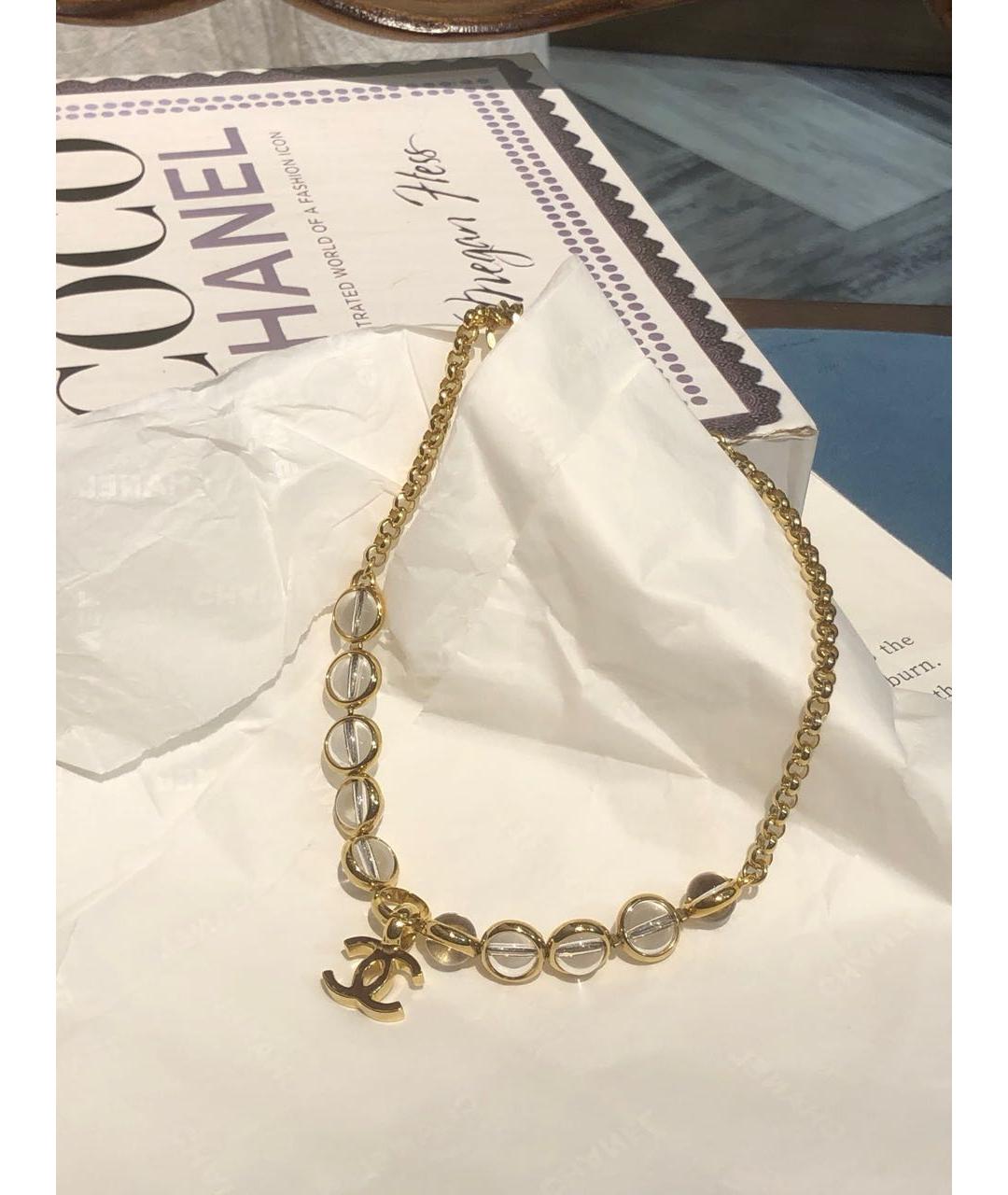 CHANEL Золотой чокер, фото 7