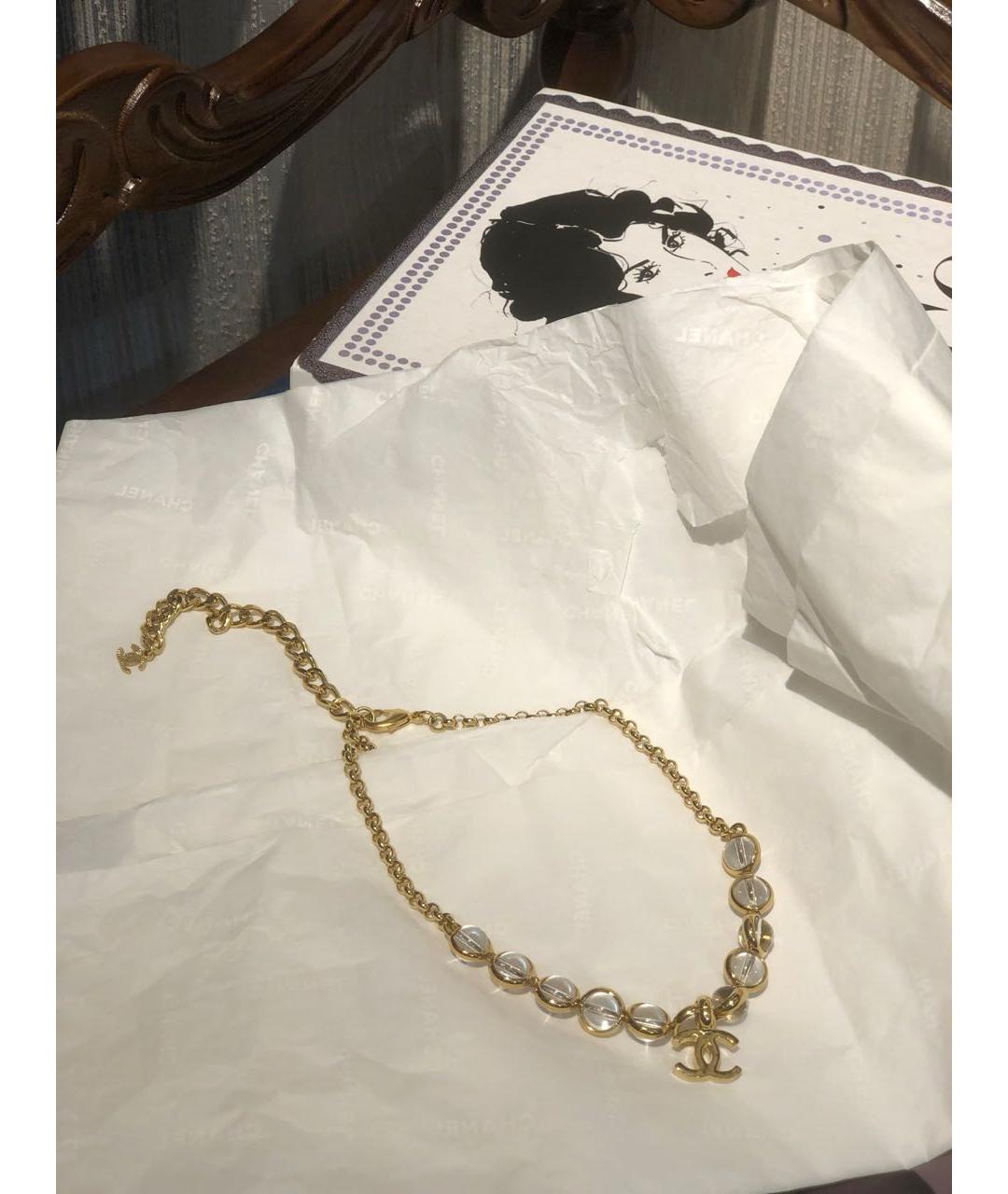 CHANEL Золотой чокер, фото 3