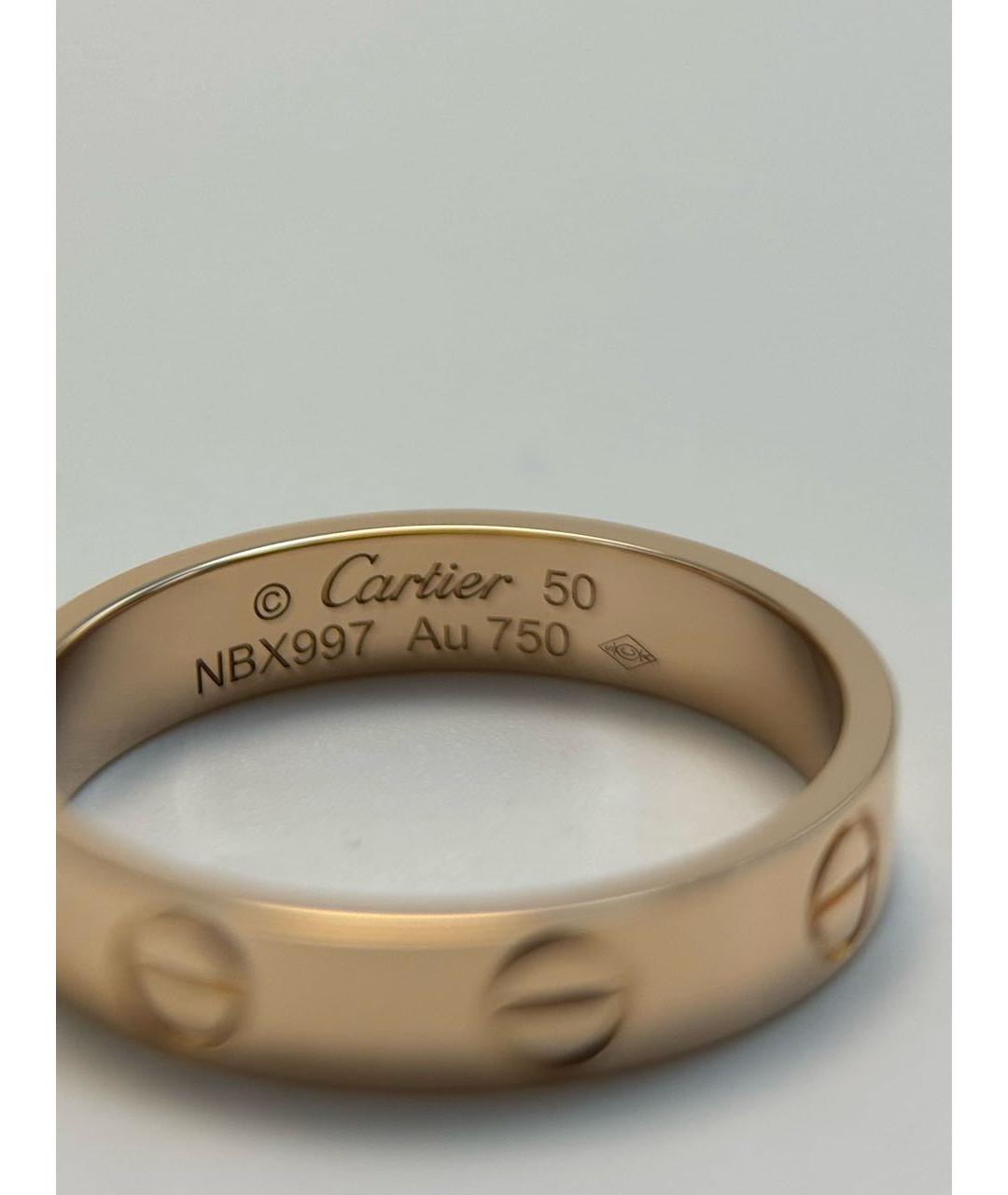 CARTIER Золотое кольцо из розового золота, фото 5