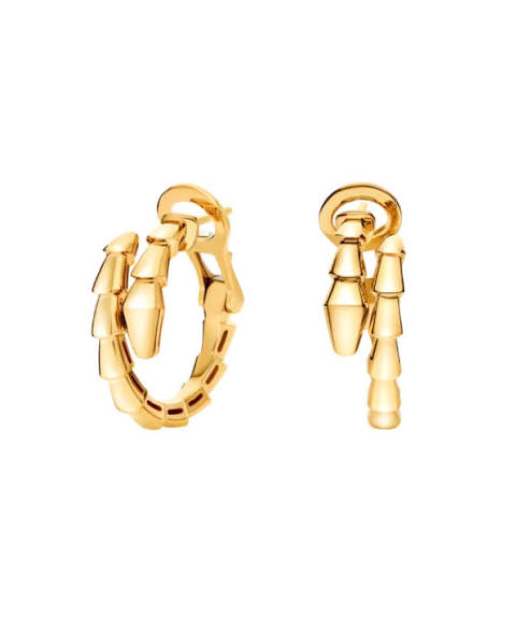 BVLGARI Серьги из желтого золота, фото 1