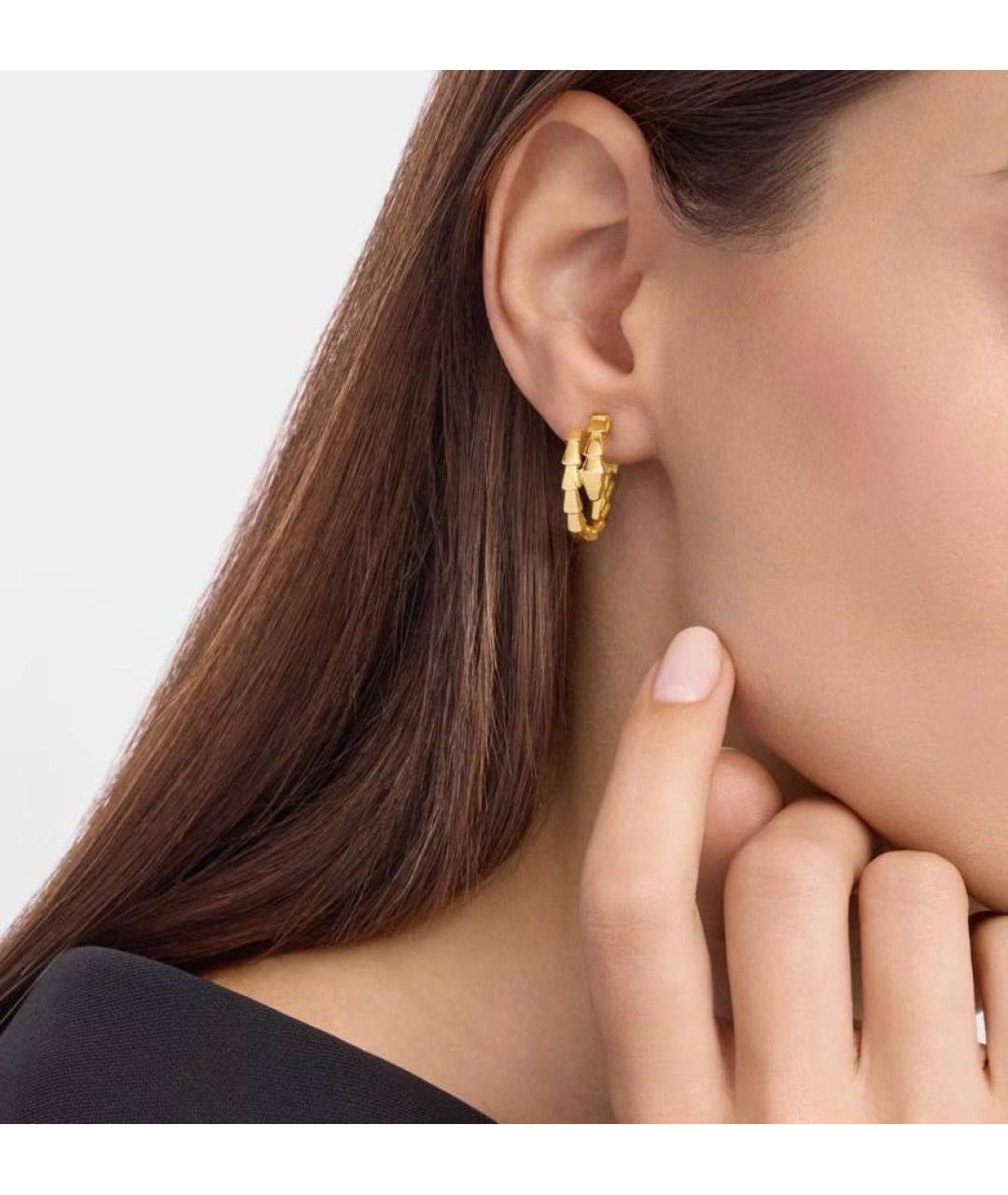 BVLGARI Серьги из желтого золота, фото 2