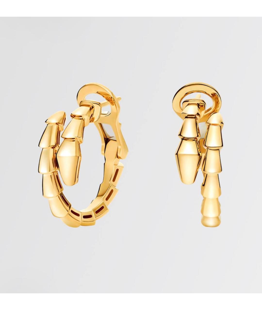 BVLGARI Серьги из желтого золота, фото 4