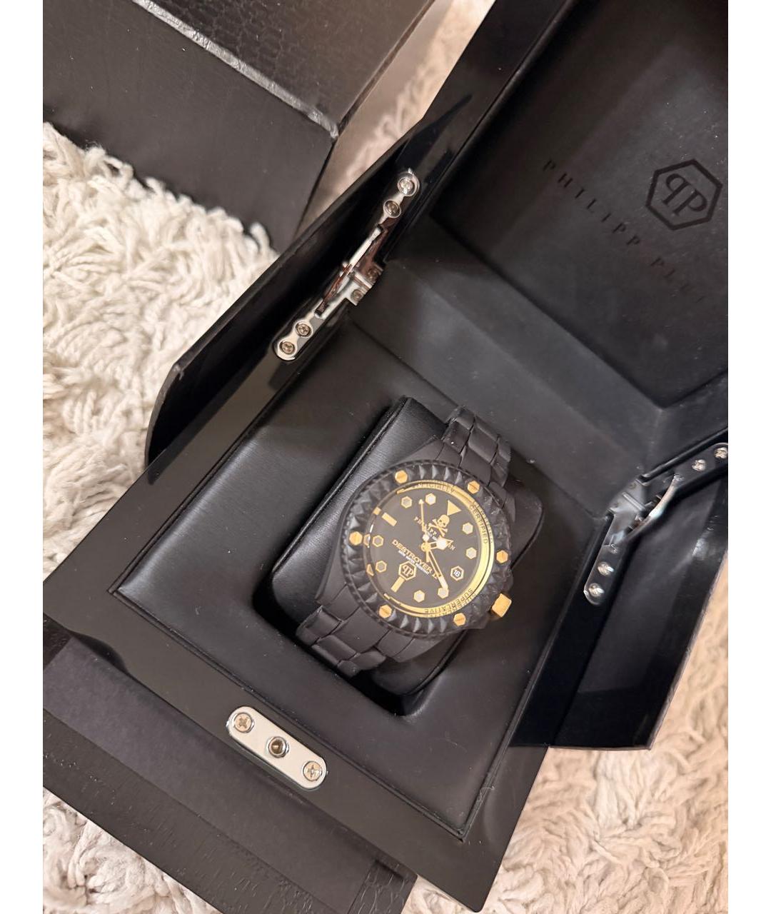 PHILIPP PLEIN Черные часы, фото 6
