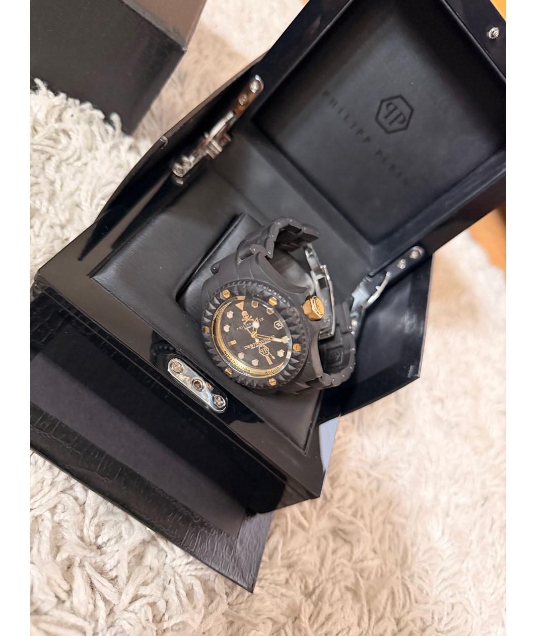 PHILIPP PLEIN Черные часы, фото 5