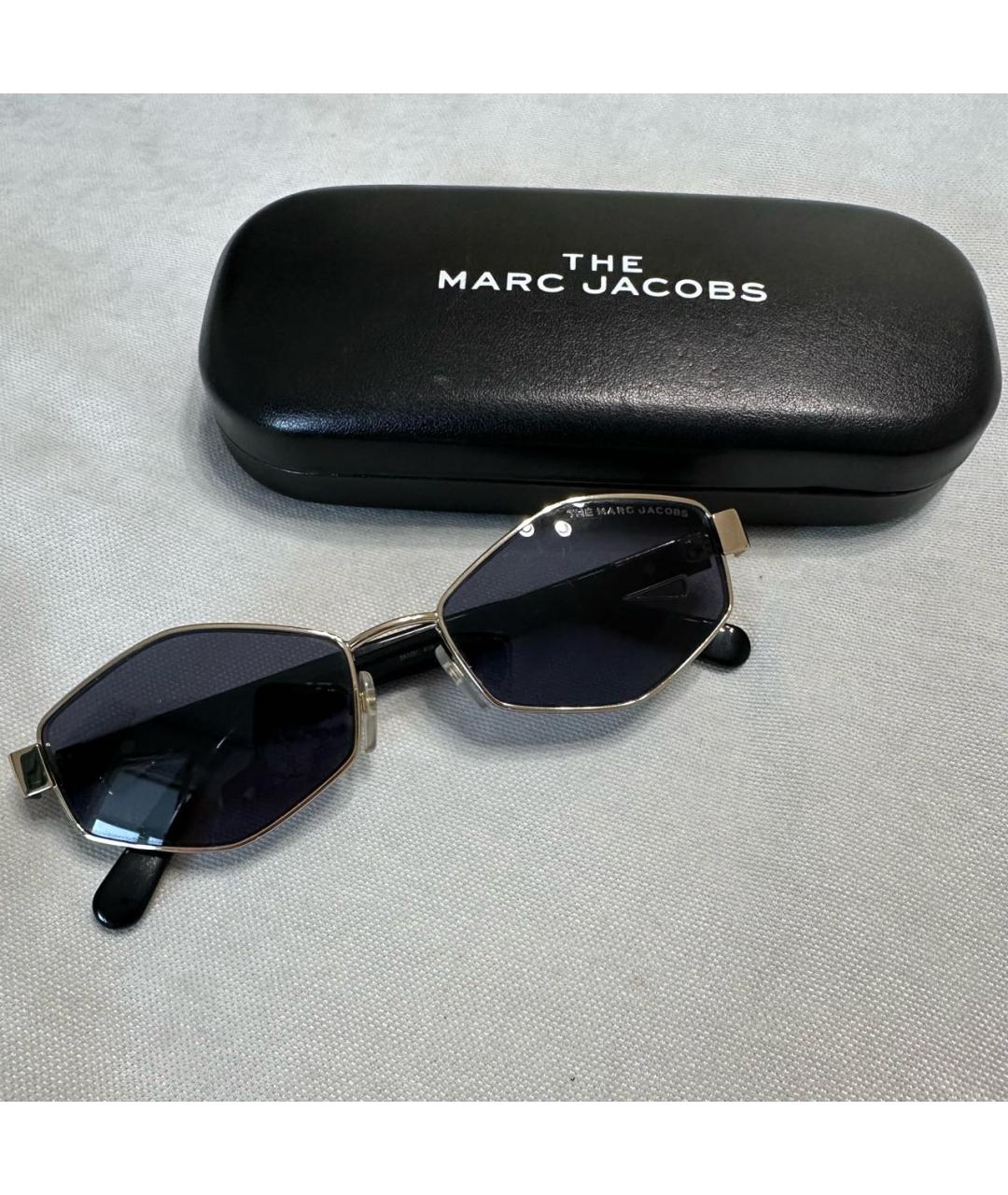 MARC JACOBS Черные металлические солнцезащитные очки, фото 2