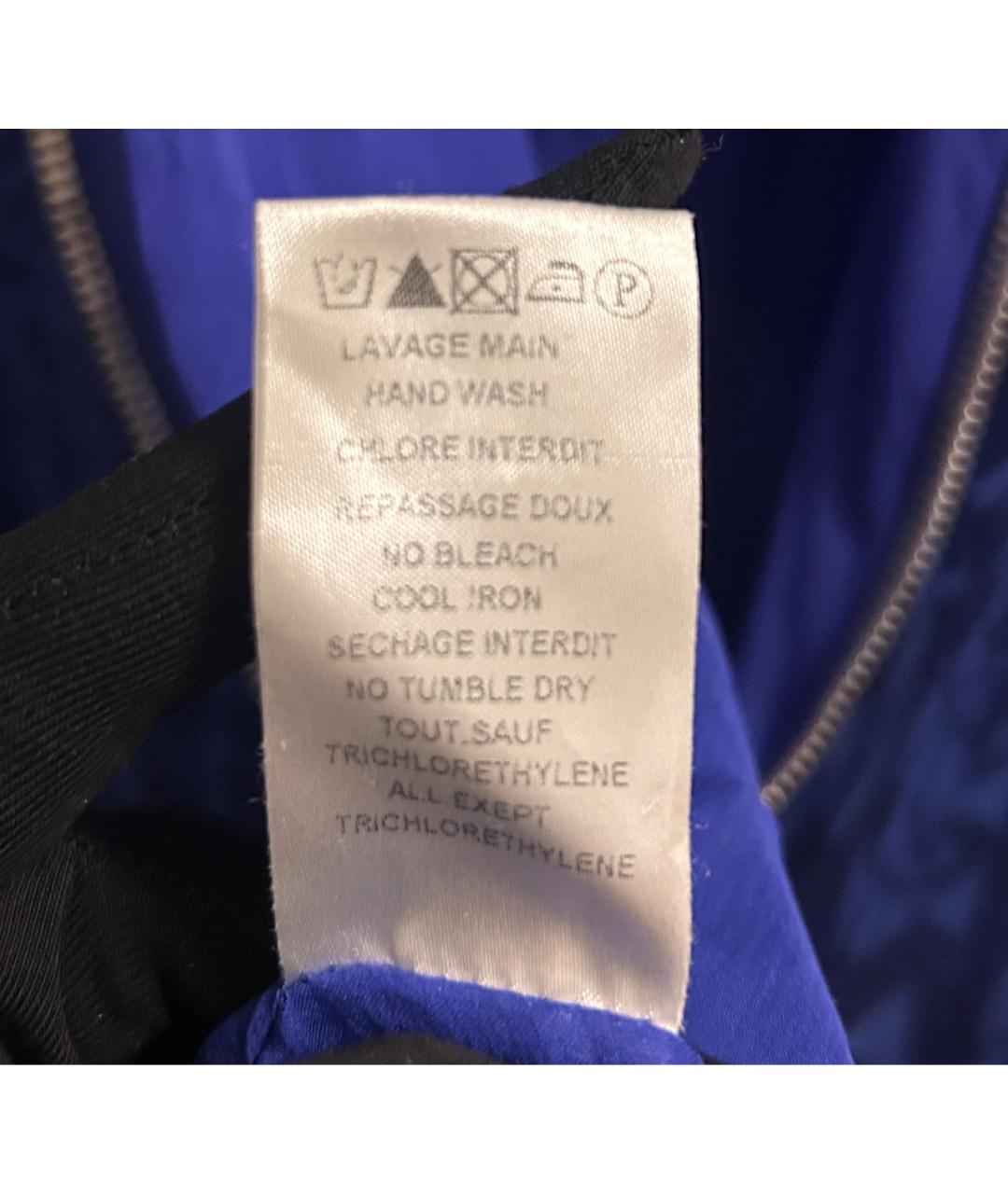 BALMAIN Синее шелковое вечернее платье, фото 6