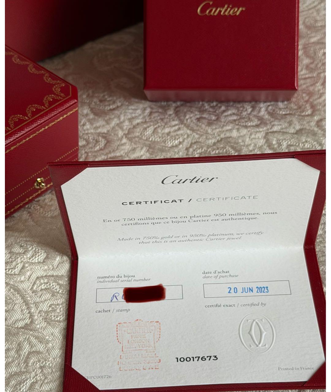 CARTIER Золотое кольцо из желтого золота, фото 7